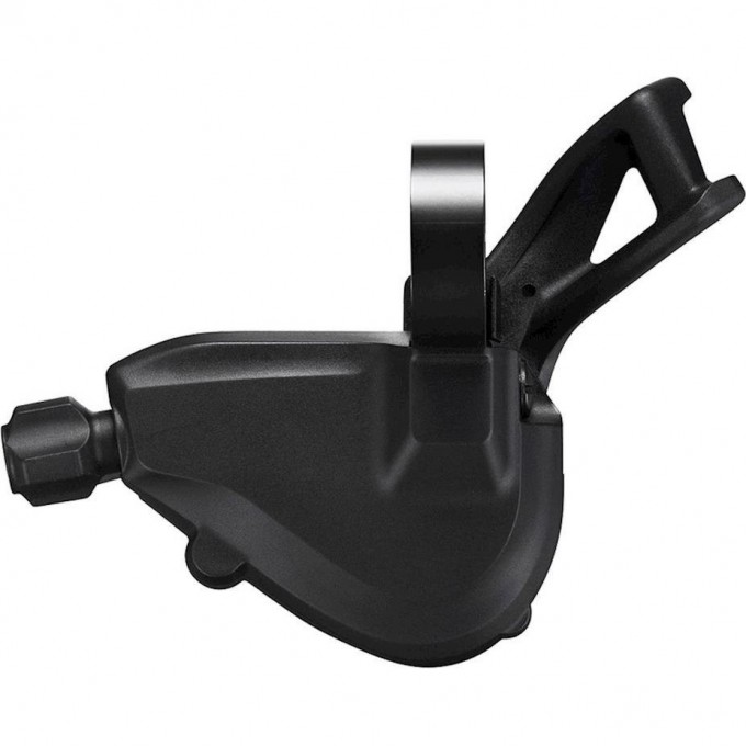 Шифтер SHIMANO DEORE M5100-L, левый, 2 скорости, на хомут, c индикатором, трос 1800мм ESLM5100LB